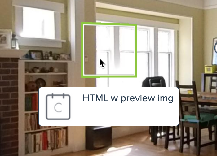 Set Preview Images on Embed/HTML Hotspots